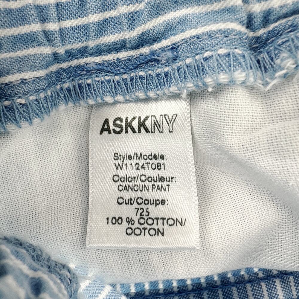 ASKK NY Cancun Pant in Blue Stripe XS - Picture 9 of 13